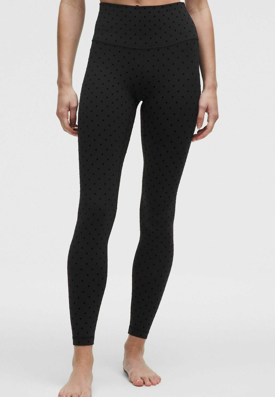

Леггинсы lululemon ALIGN HIGH-RISE FLOCK 71CM, Polka Flock Black/Mottled Black