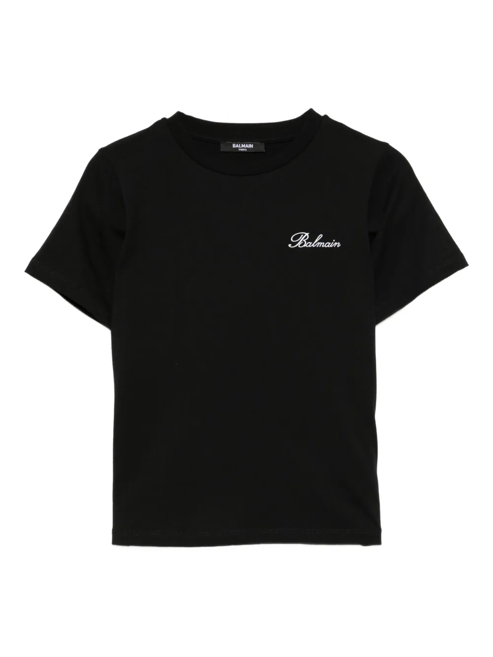 

Футболка с логотипом Balmain Kids, черный