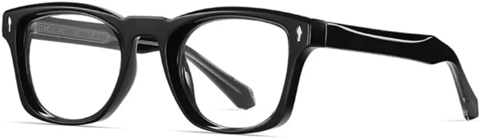 

Солнцезащитные очки для женщин и мужчин, роскошные, ретро, ​​с заклепками, в стиле панк, прозрачные, градиентные, с защитой от УФ-излучения UV400 UATXTAU, Black Clear