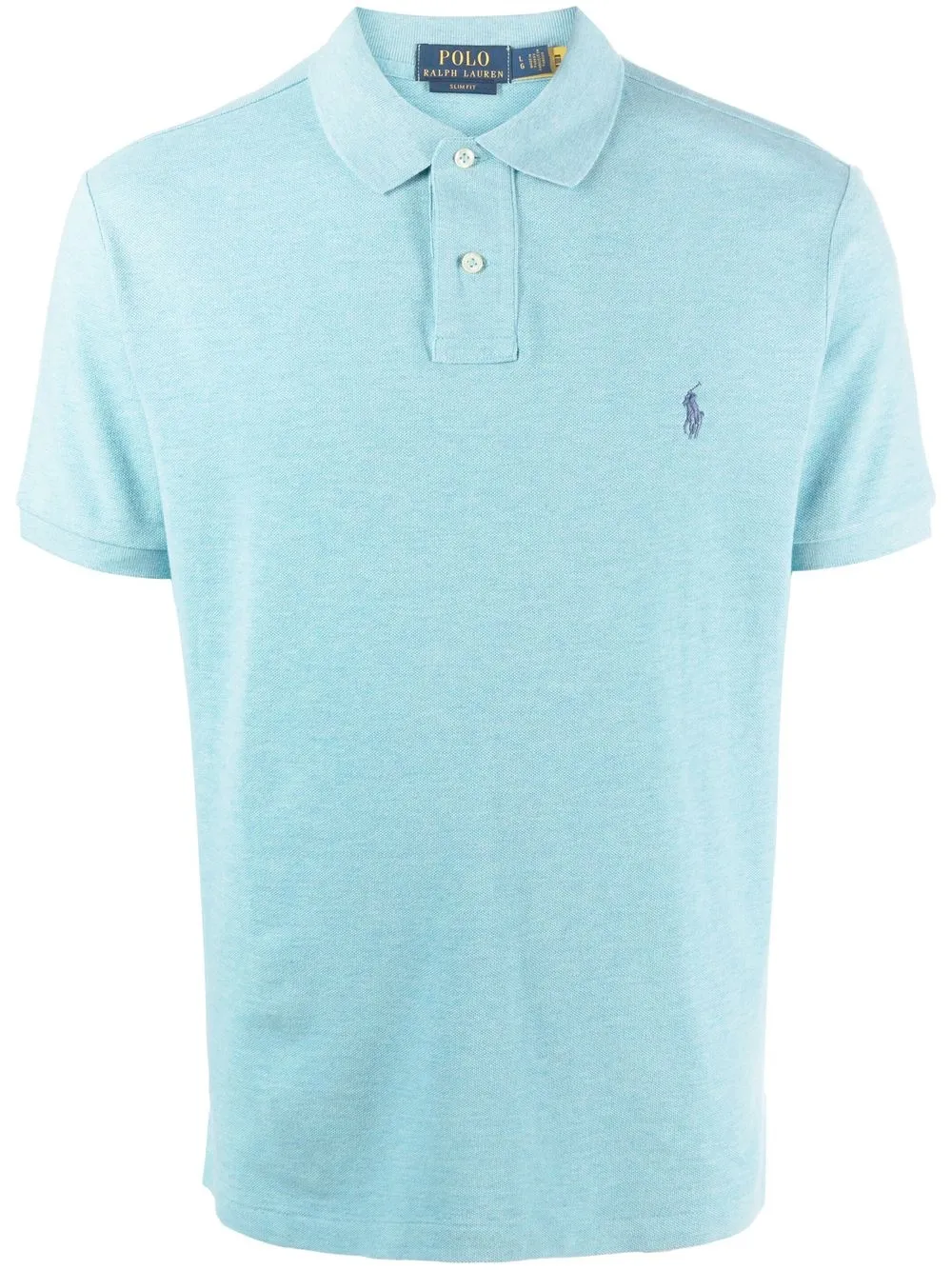 

Рубашка поло из ткани пике POLO RALPH LAUREN, синий