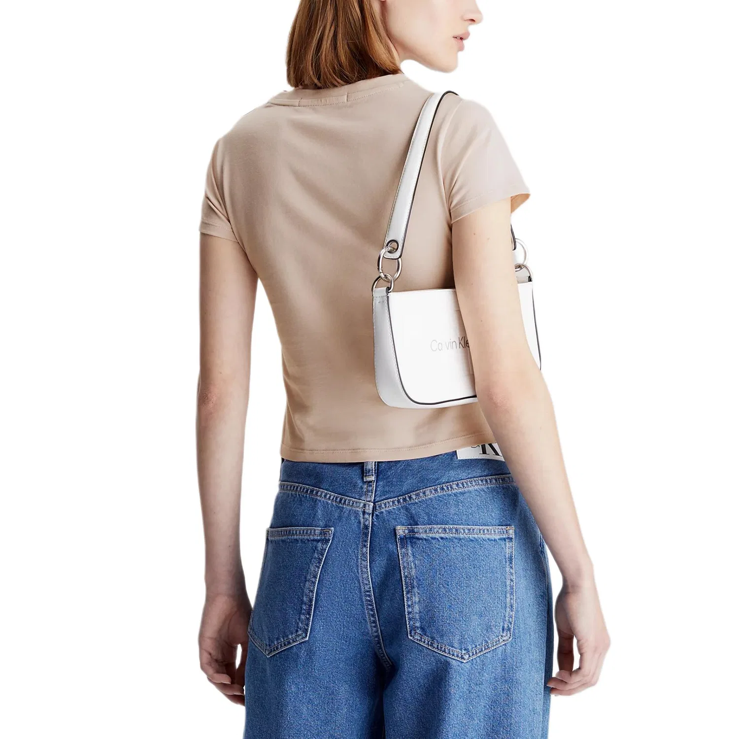Футболка женская Calvin Klein Tan Rose — фото 4