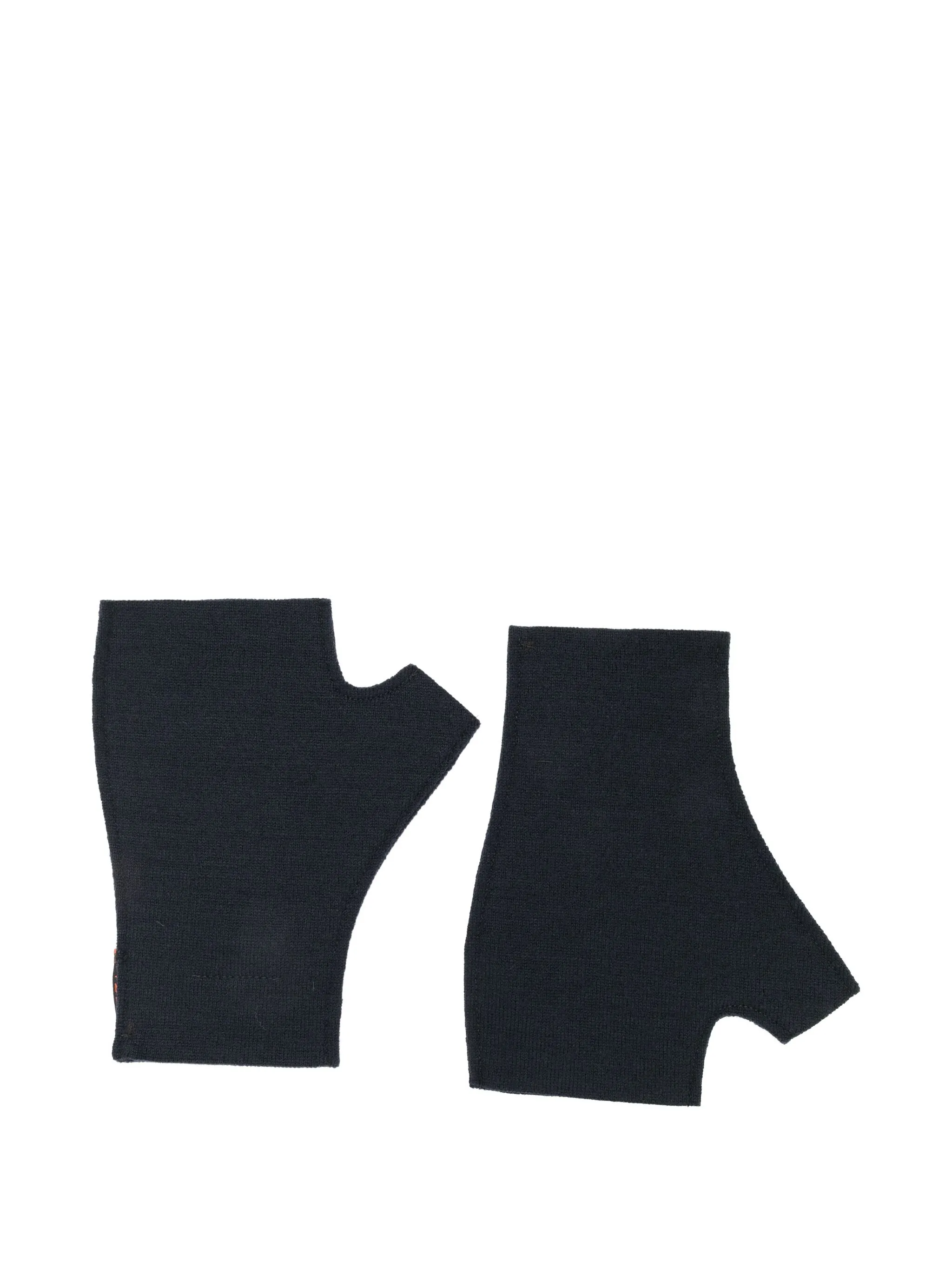 

Перчатки-митенки Barena, синий