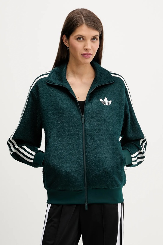 

Толстовка из мохера Adidas Originals, зеленый