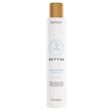 

Kemon Actyva Nutrition Шампунь увлажняющий и защитный для кожи и сухих волос с овсом и оливковым маслом 250мл, Серый, Kemon Actyva Nutrition Шампунь увлажняющий и защитный для кожи и сухих волос с овсом и оливковым маслом 250мл