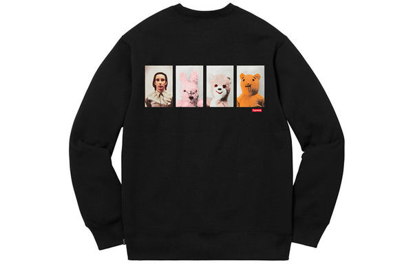 Толстовка fw18 mike kelley ahhyouth! crewneck sweatshirt black Supreme, черный — фото 2