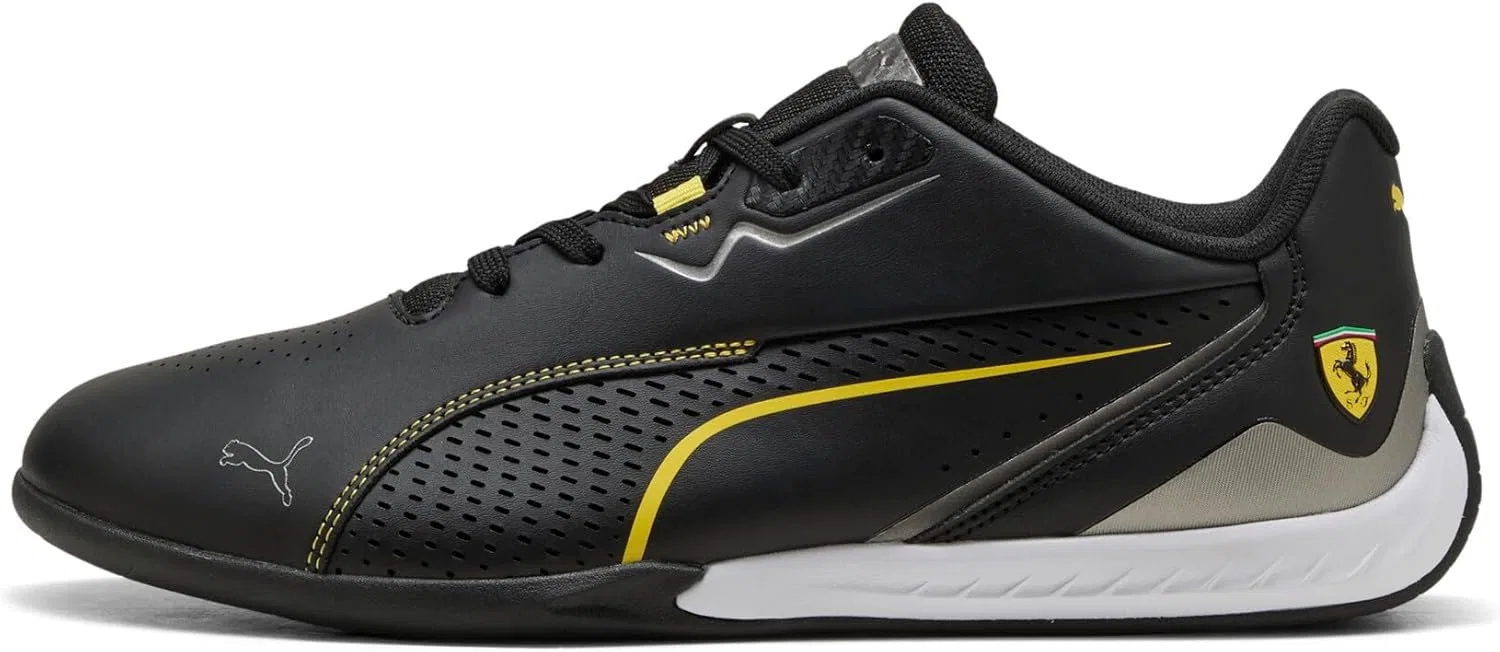 Кроссовки PUMA Adult Scuderia Ferrari Drift Cat 11, Black Speed Yellow — фото 4