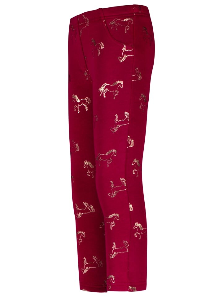 

Термолеггинсы Salt and Pepper AOP Horses, красный