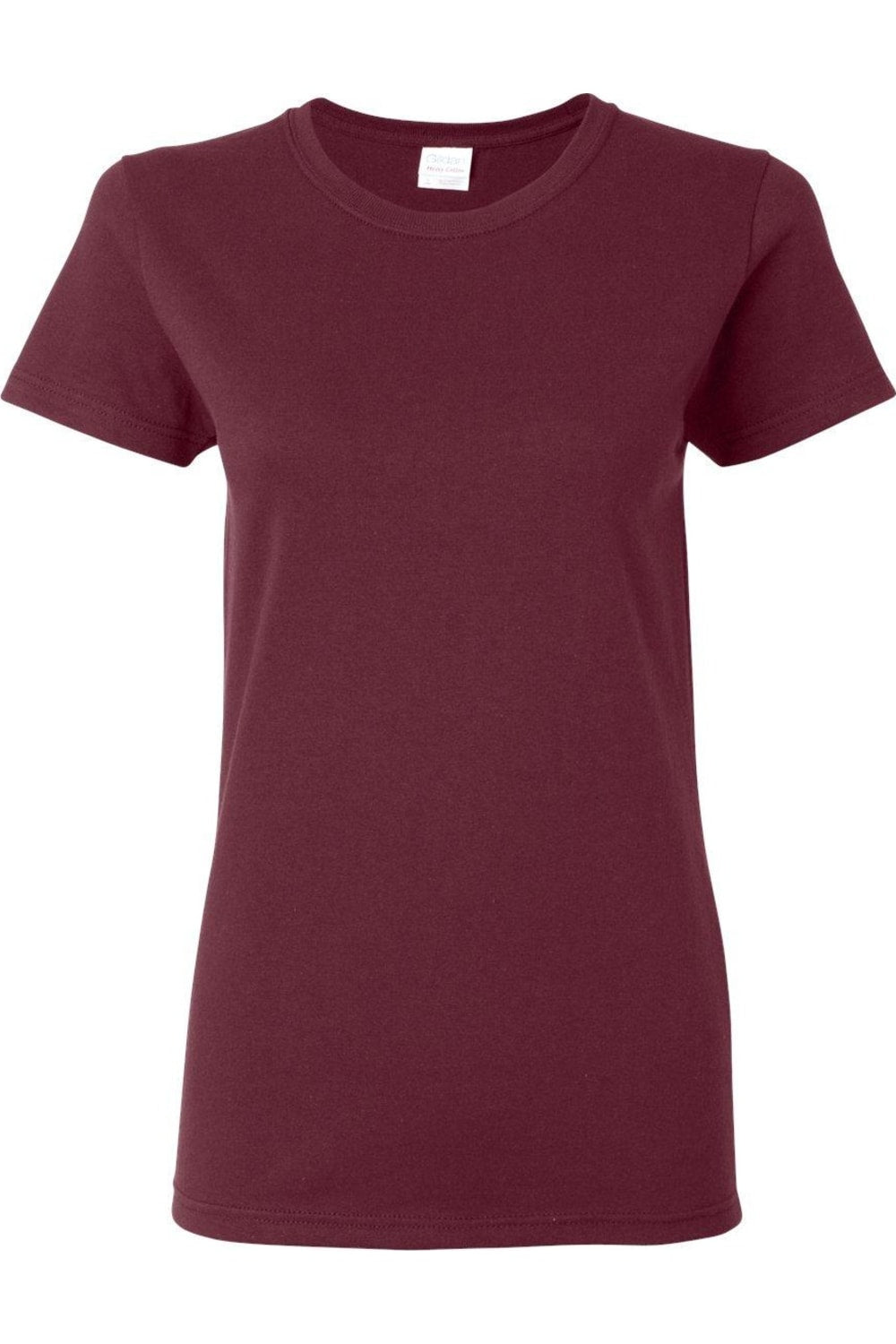 

Женская футболка Gildan Heavy Cotton, бордовый