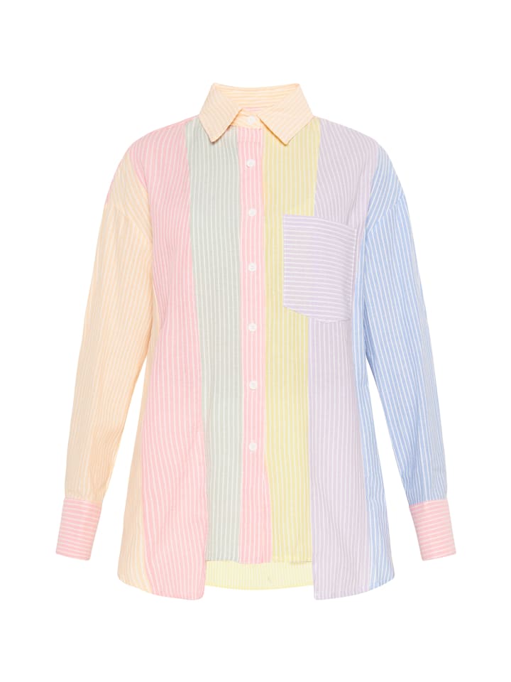 

Блузка usha BLUE LABEL, цвет multicolor pink