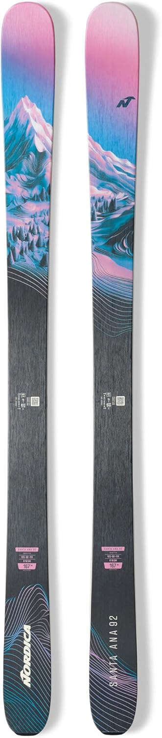 

Женские универсальные лыжи Nordica Santa Ana 92, Lavender/Blue/Black, Черный, Женские универсальные лыжи Nordica Santa Ana 92, Lavender/Blue/Black