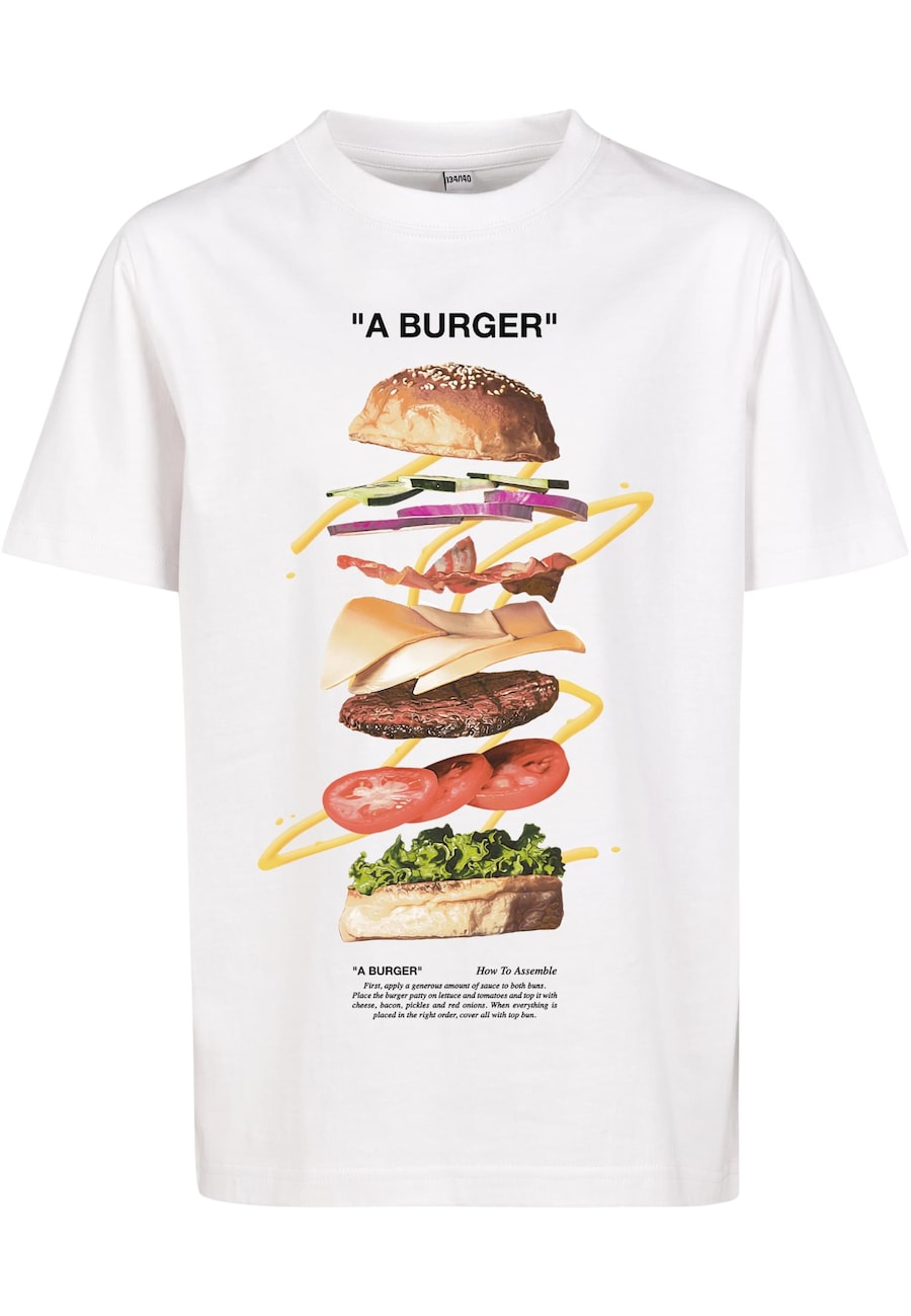 

Рубашка Mister Tee A Burger, белый