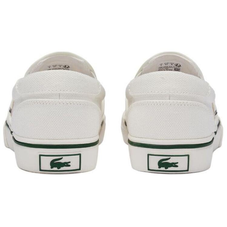 Женская повседневная обувь бежевого цвета Lacoste — фото 4