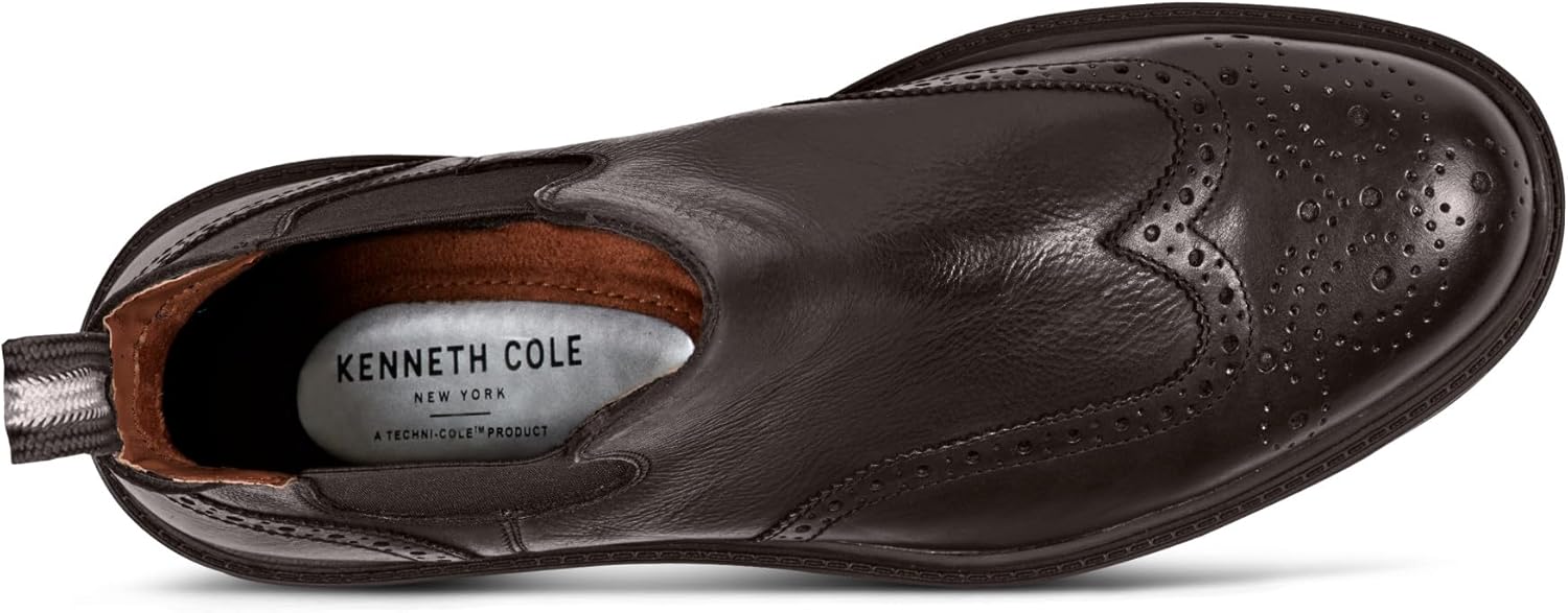 Мужские ботинки Chelsea Kenneth Cole New York Frank, светло-коричневый — фото 4