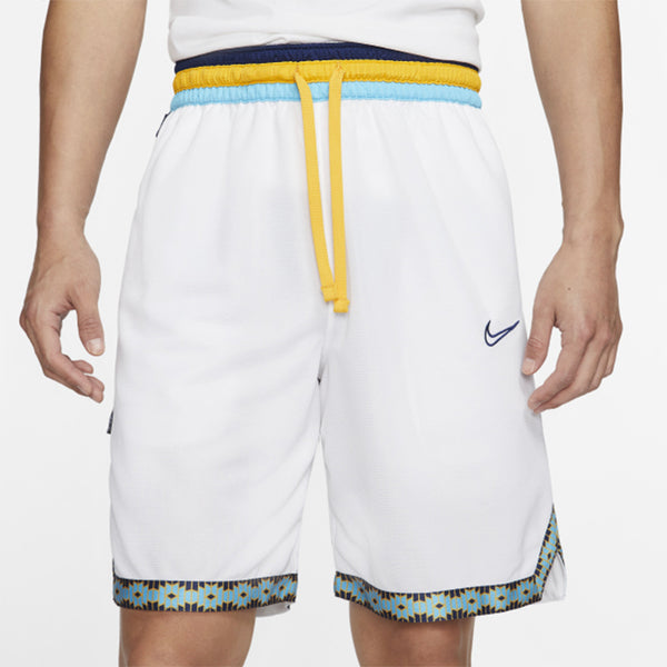 Шорты dna contrast color stitching basketball sports shorts white Nike, белый — фото 3
