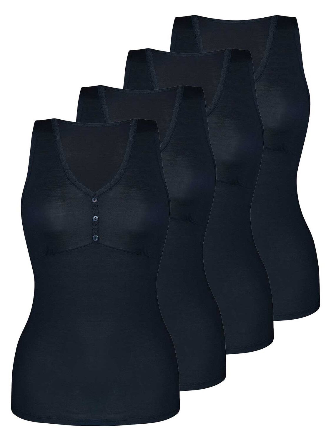 

Майка Sassa 4er Sparpack Top, цвет navy navy
