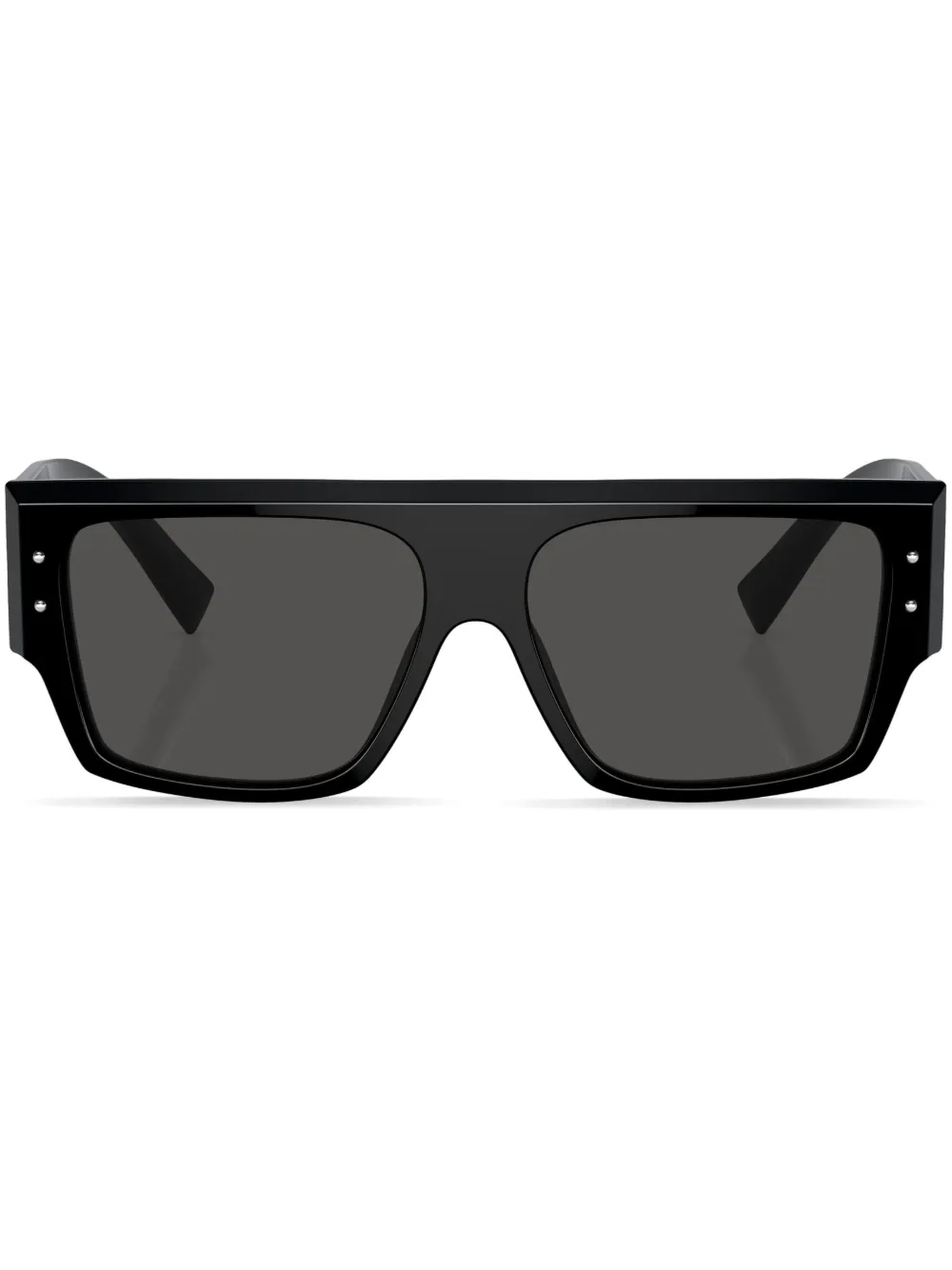 

Солнцезащитные очки в прямоугольной оправе с логотипом Dolce & Gabbana Eyewear, черный