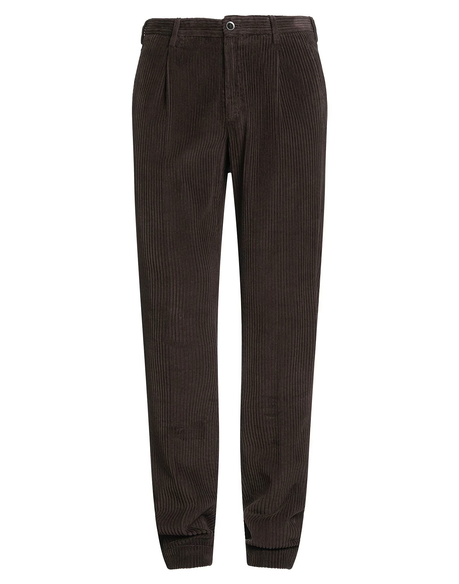 

Брюки Incotex, темно-коричневый