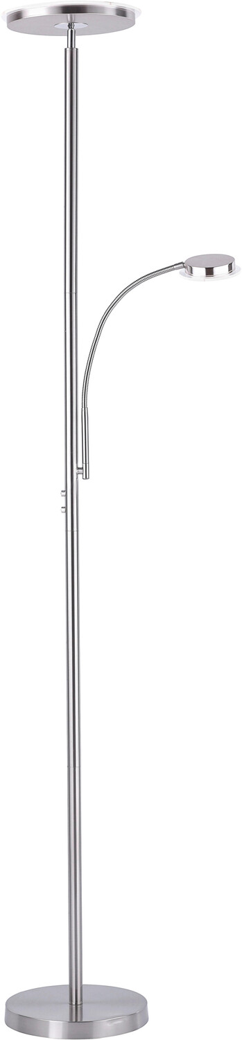 

Светодиодный торшер 30x30x181 см, никельной