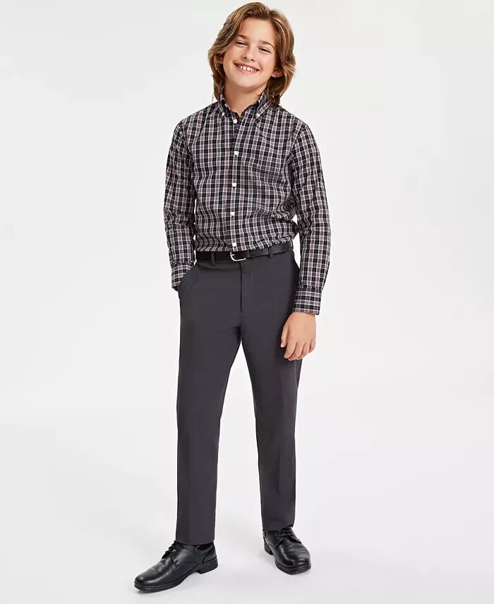 

Классические эластичные брюки для больших мальчиков B By Brooks Brothers, серый