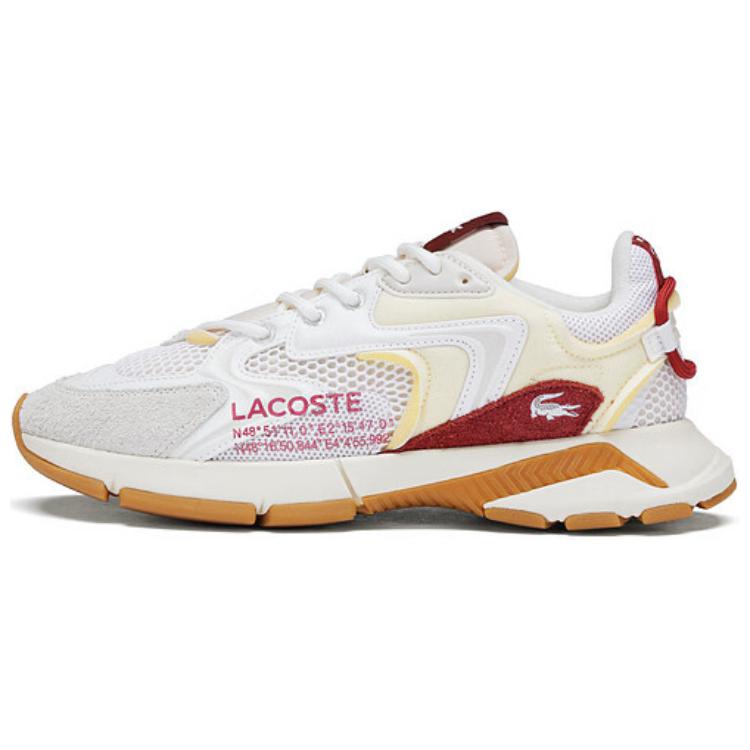 

LACOSTE L003 Neo Low-Top повседневные кроссовки мужские белые красные