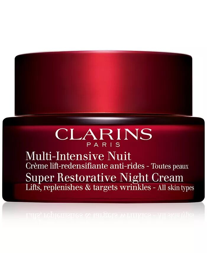 

Супервосстанавливающий ночной увлажняющий крем Clarins