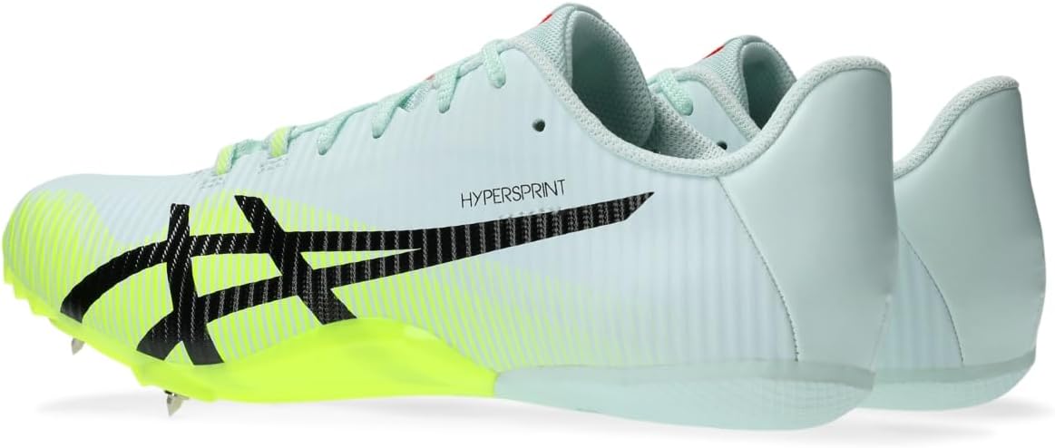 Кроссовки для легкоатлетического трека Asics Hypersprint 8 унисекс, черный — фото 3