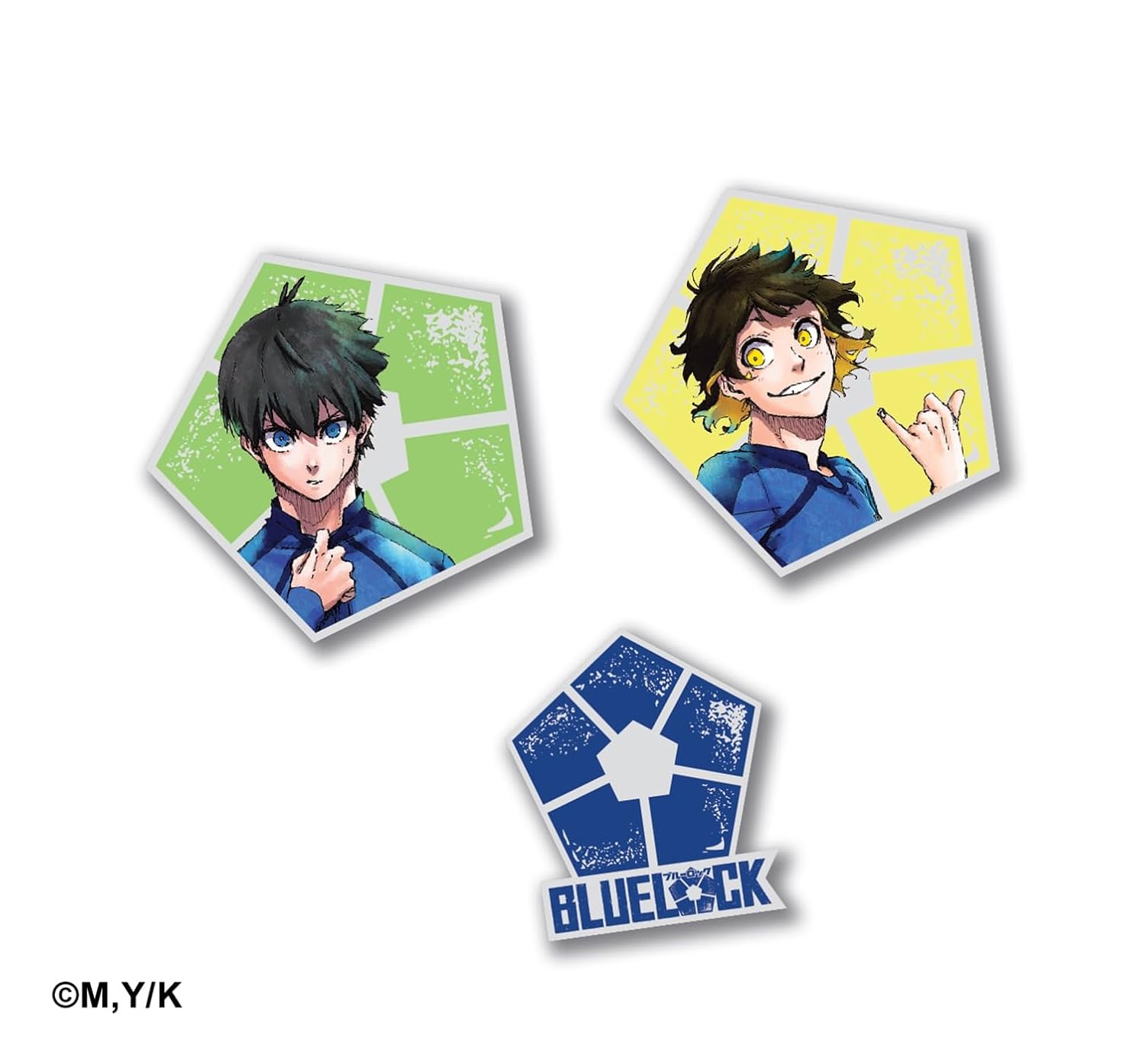 

SET DE 3 PIN'S BLUE LOCK - MODELE 1 - 2025 (PIKA)