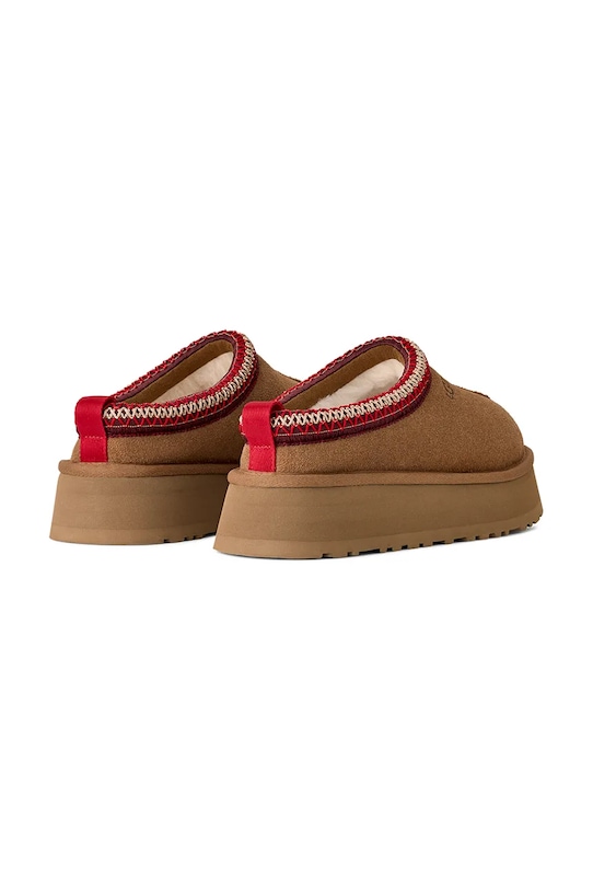 Угги домашние замшевые UGG Tazz II, коричневый — фото 3