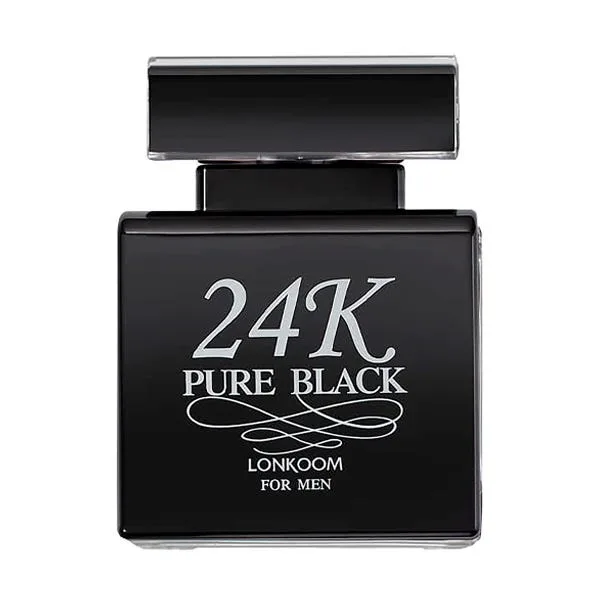 Туалетная вода для мужчин LONKOOM 24K Pure Black 100 мл