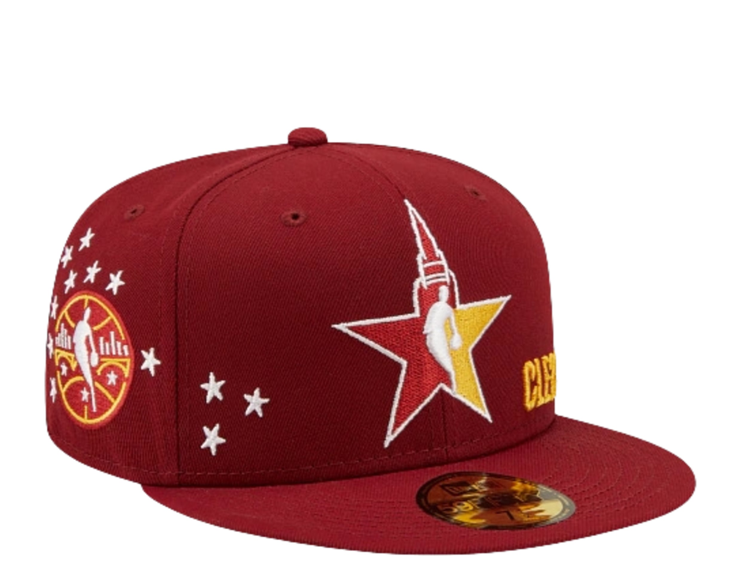 

Новая кепка Era 59Fifty NBA All Star Game City Red Burgundy 60239650 New Era