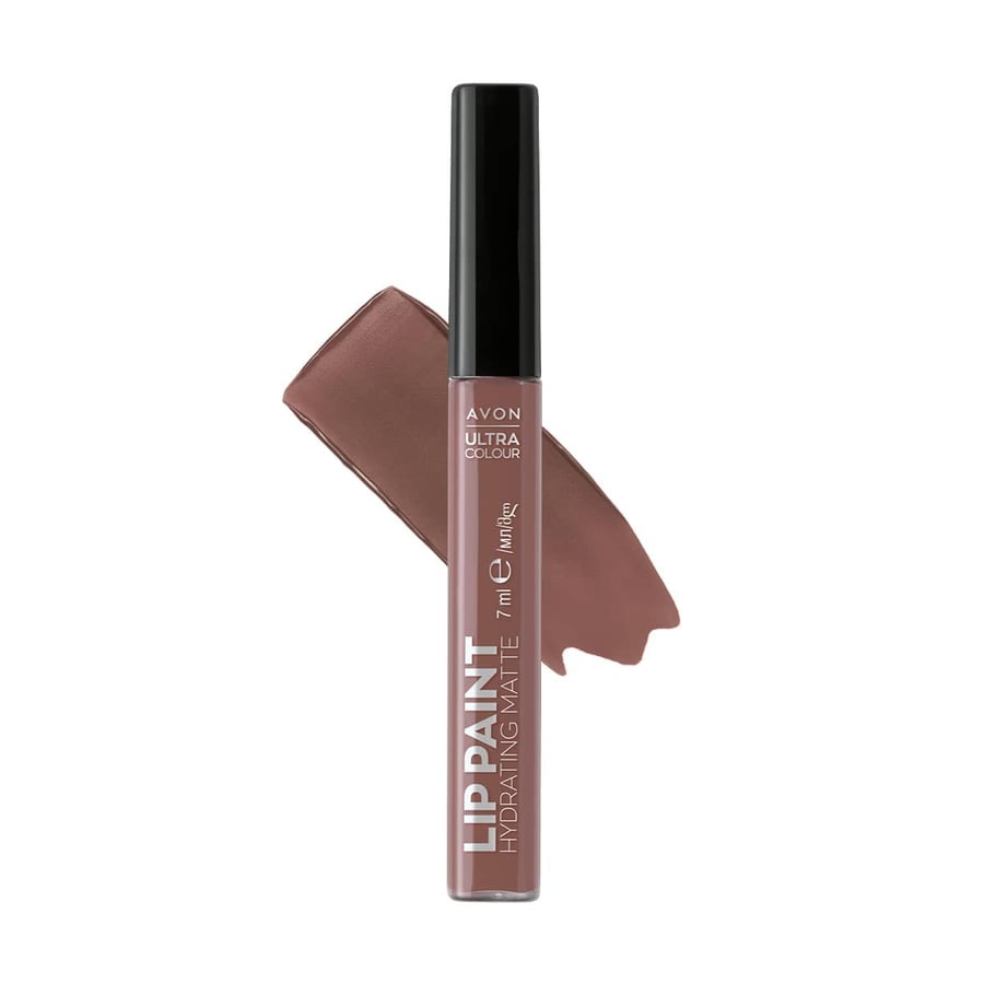 

Увлажняющая жидкая губная помада Avon Lip Paint - Nude Attitude - 7 мл