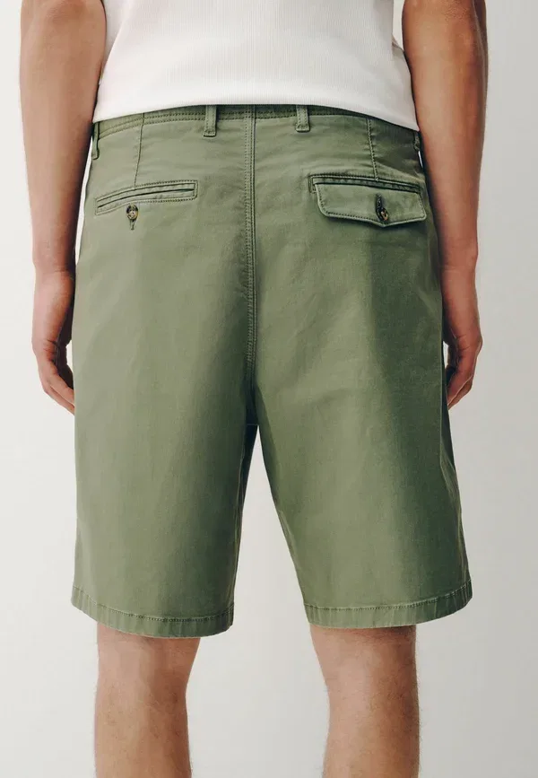 Шорты Next Regular fit garment dyed fatigue jort shorts, цвет шалфейно-зеленый — фото 2