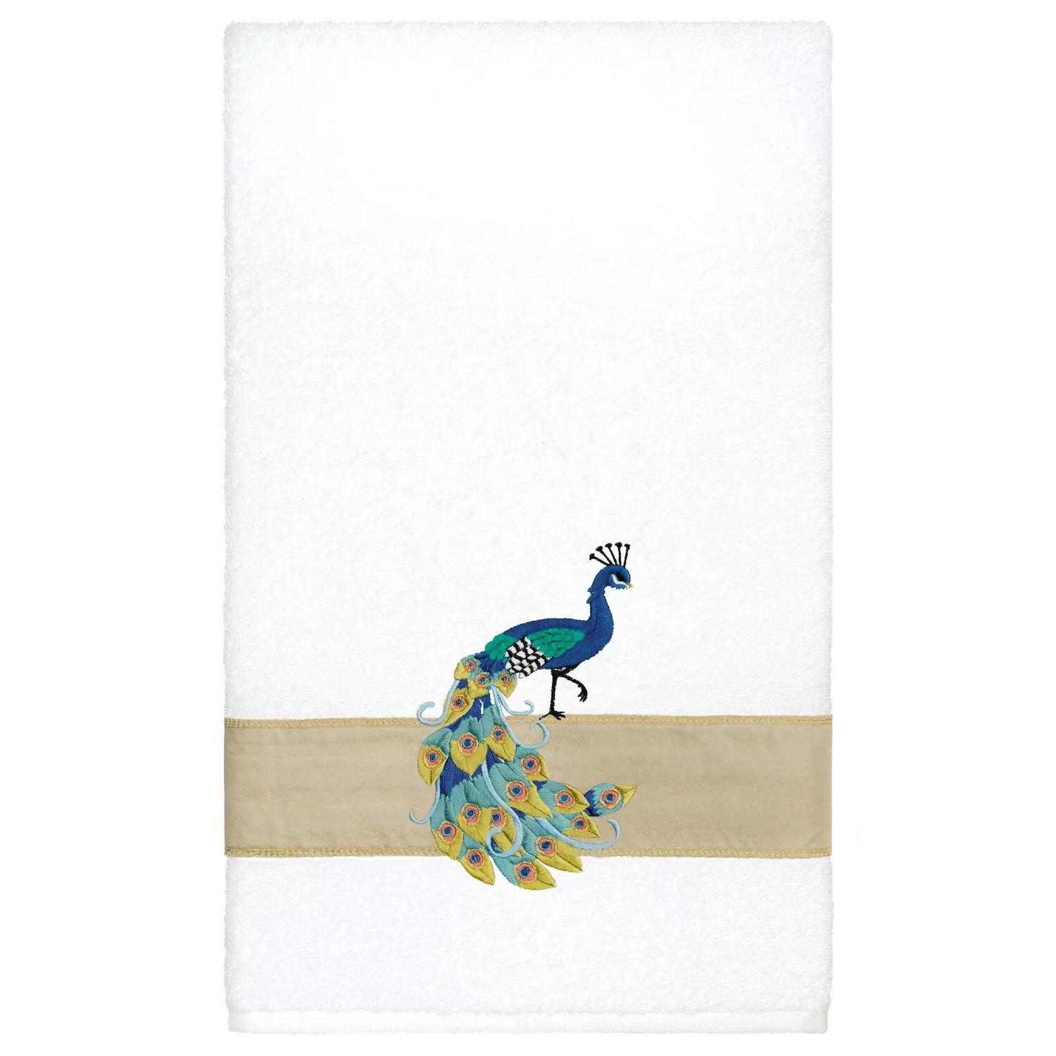 

Linum Home Textiles Турецкий хлопок Penelope Набор украшенных полотенец из 3 предметов, белый