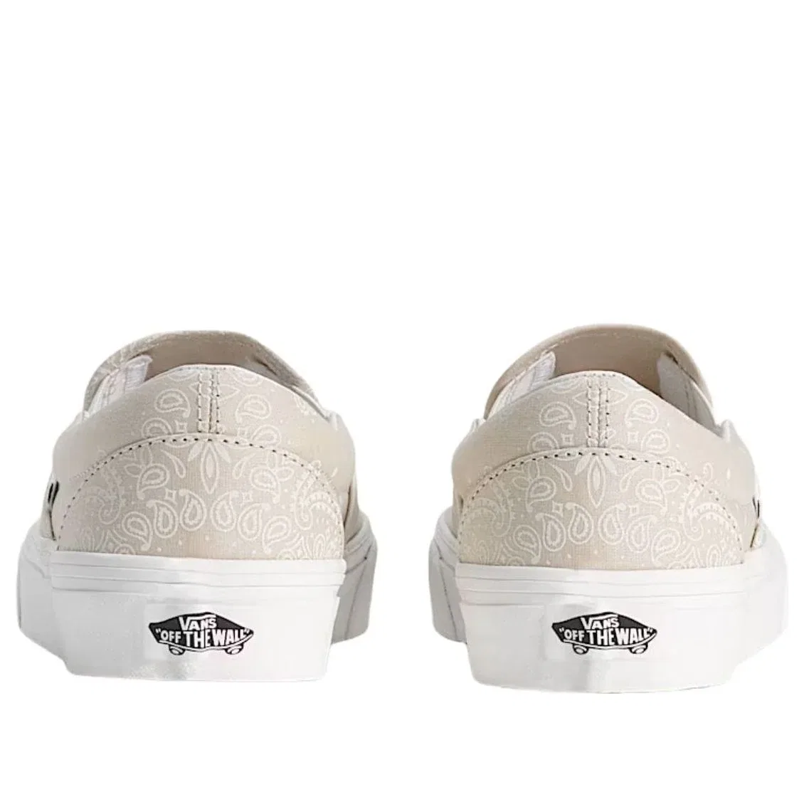 Слипоны Vans Classic Slip-On 'Oatmeal Beige White' VN000D6YOTM, бежевый — фото 3