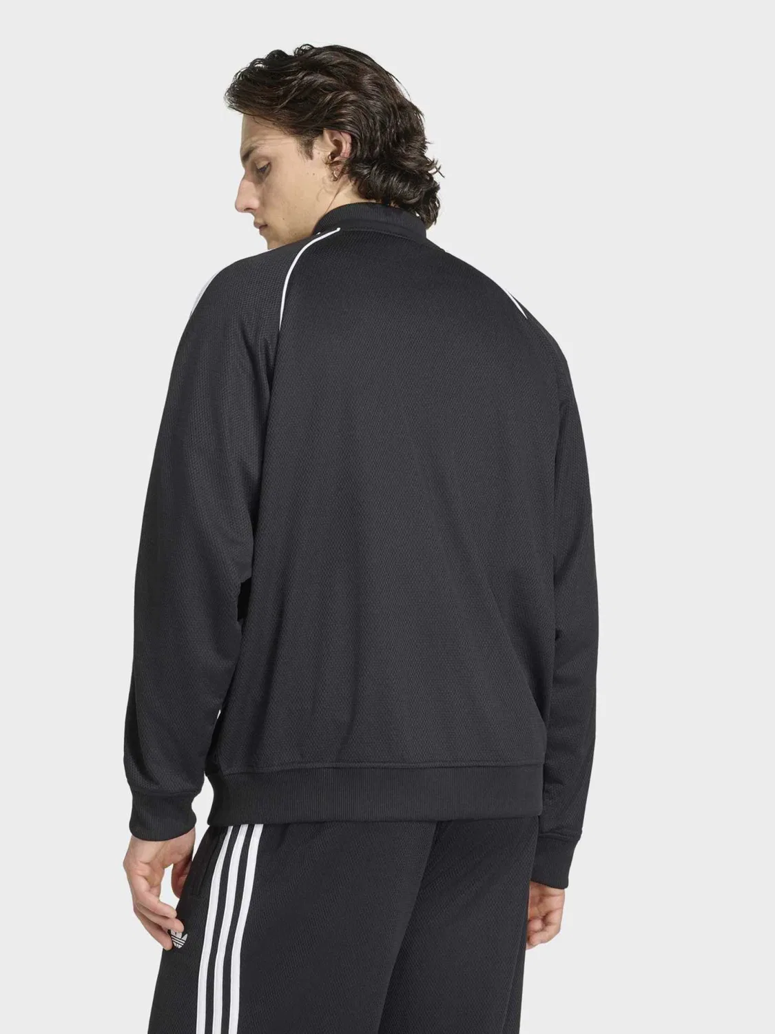 Спортивная куртка Adidas Originals черного цвета — фото 4