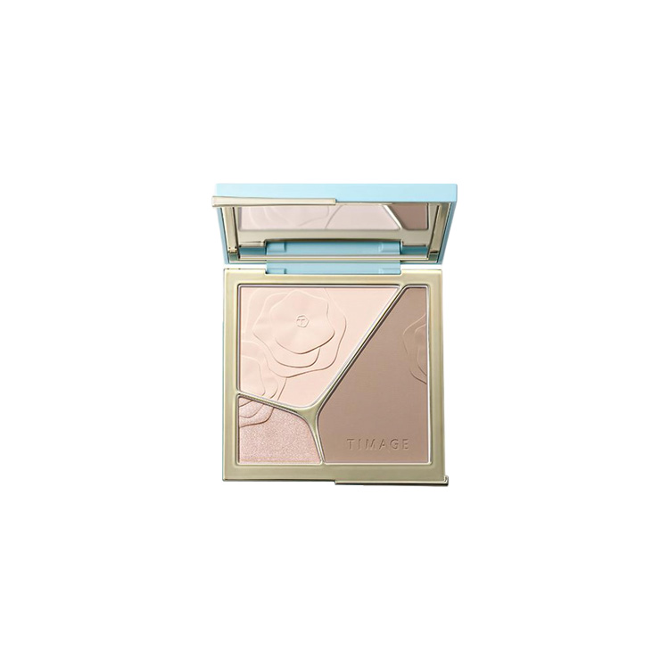 

Пластина для коррекции тона кожи Floating Glimmering Shadow Natural Brightening TIMAGE