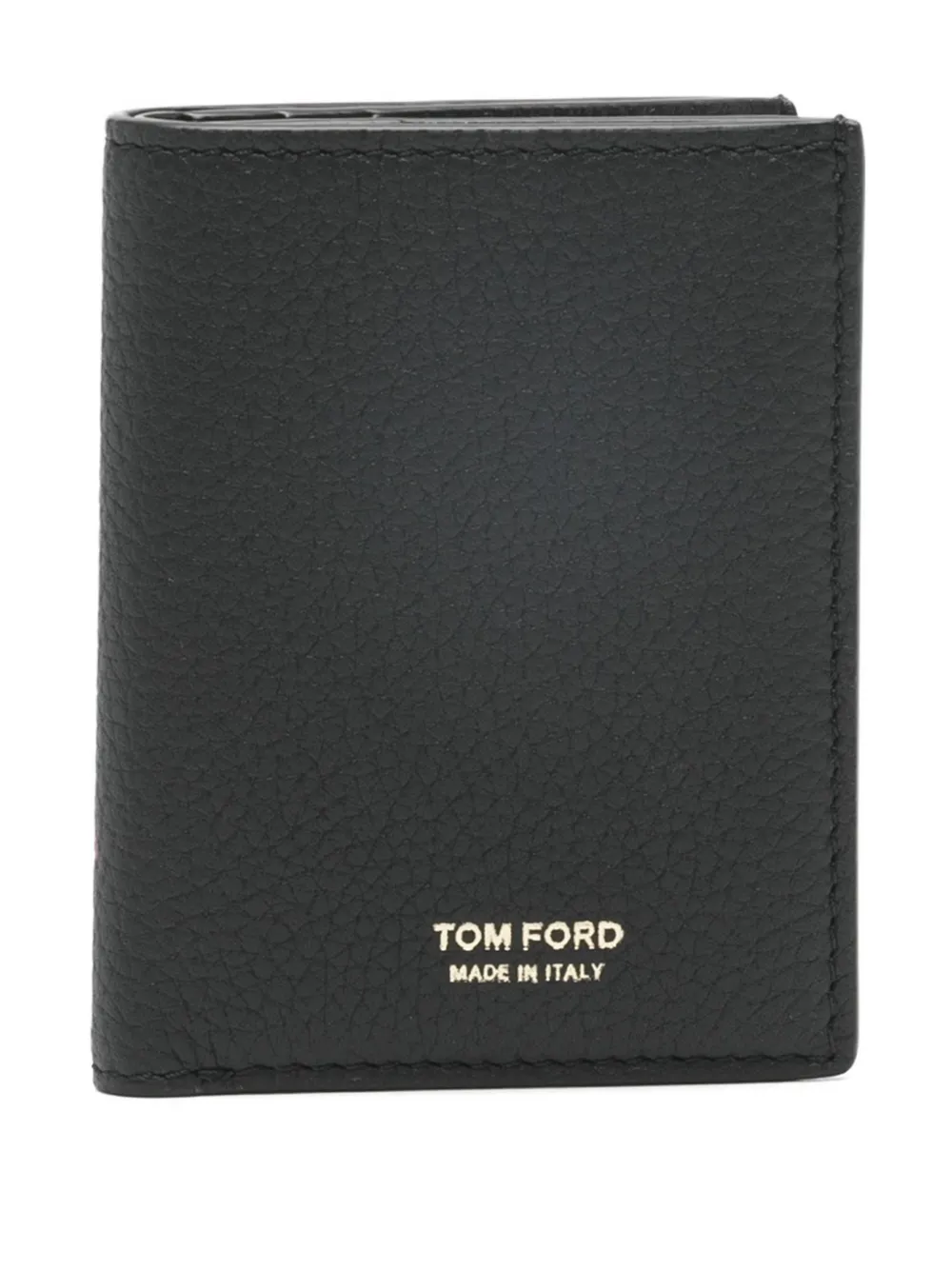 

Фактурный складной кардхолдер Tom Ford, черный