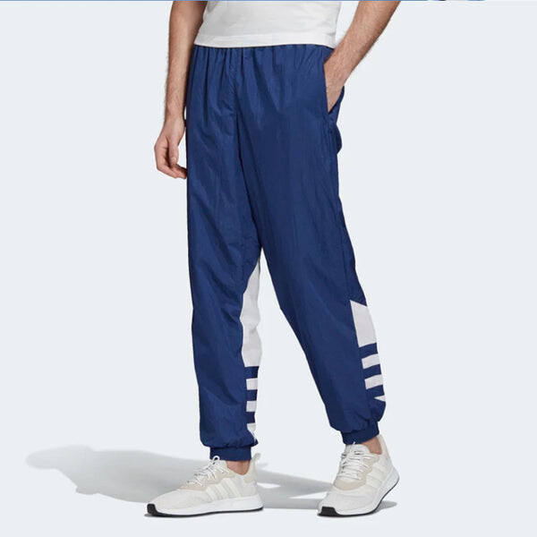 Спортивные штаны adidas originals Big Trefoil Track Pants Night Maeine logo, синий — фото 3