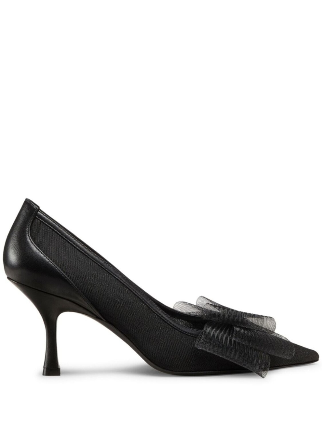 

Туфли-лодочки Stuart Weitzman 75 мм Blushing Bow, черный