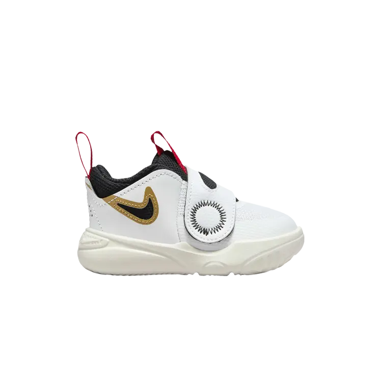 

Кроссовки Team Hustle D11 TD, цвет White Gold University Red