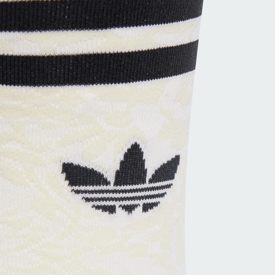 Носки ADIDAS ORIGINALS X Liberty London, светло-бежевый/темно-зеленый — фото 2