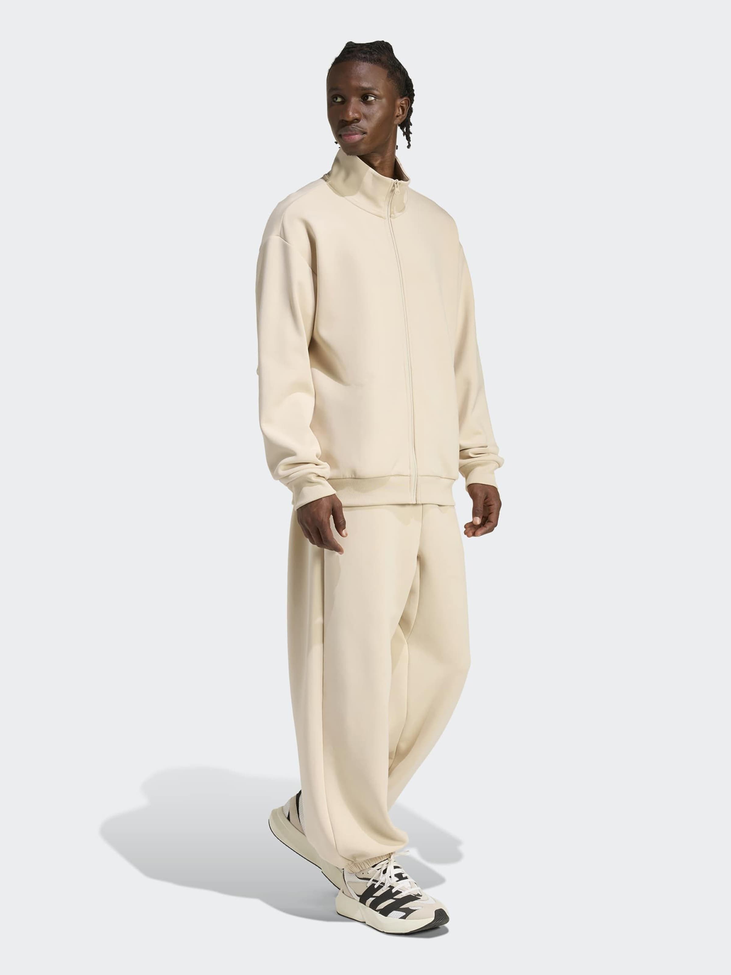 Adidas Sportswear Толстовка с молнией Athletic 'Soft Lux' в цвете Cream — фото 2