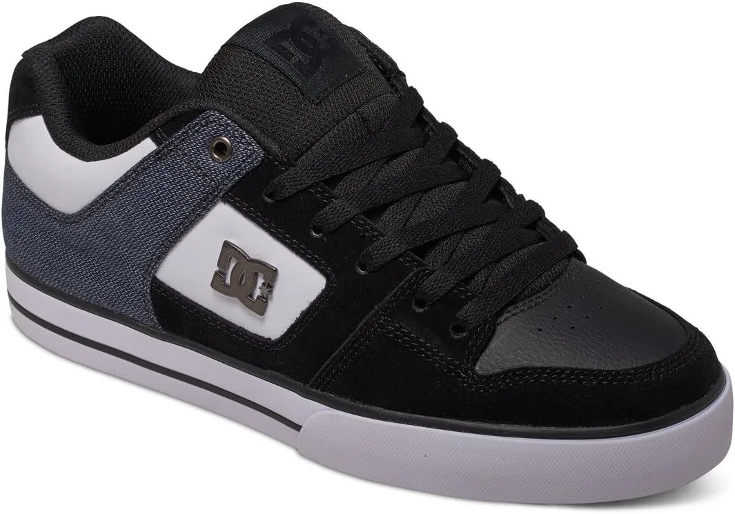 Мужские низкие кеды DC Pure Se DC Shoes, Black Black White