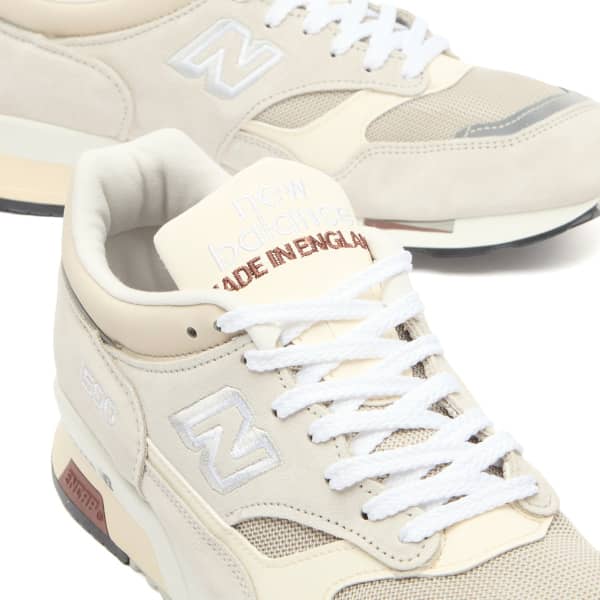 Кроссовки 1500 New Balance, vaporous серый, oyslter серый & antique белый — фото 4