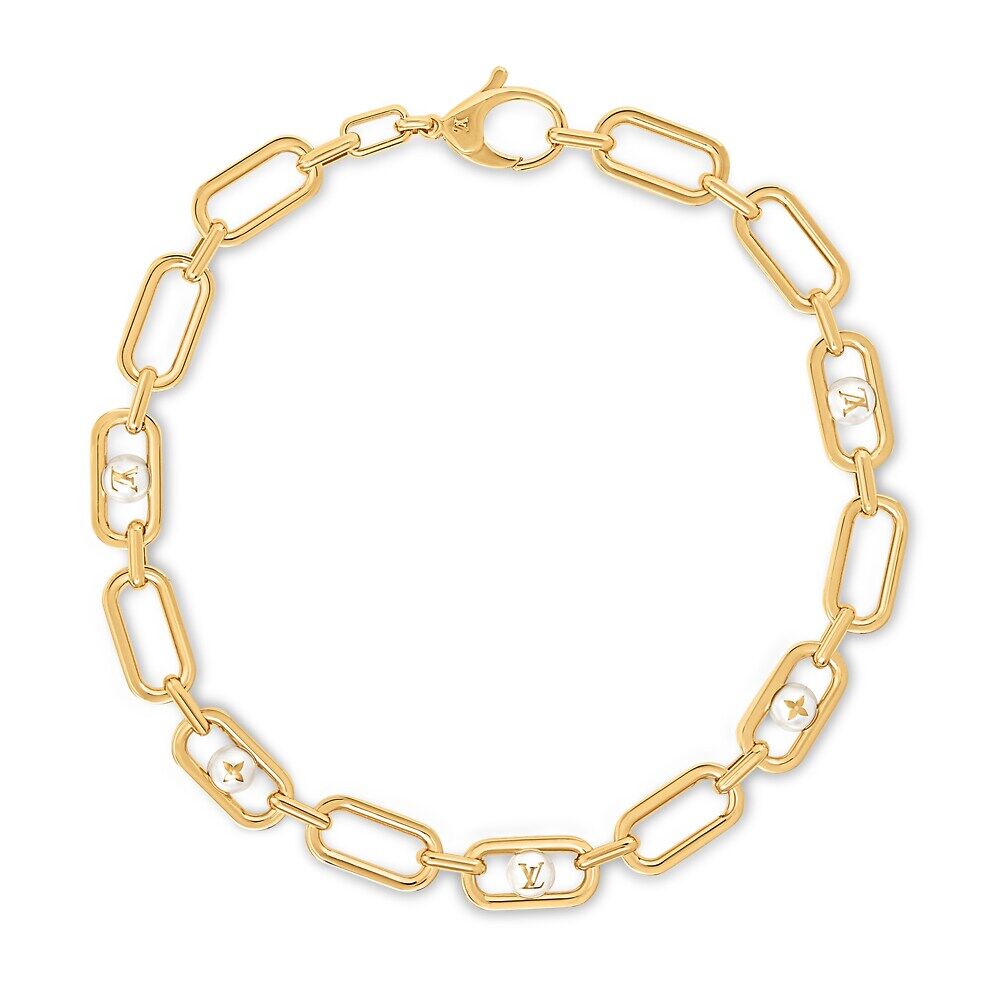 

Мое ожерелье из жемчуга LV Chain Louis Vuitton, золотой