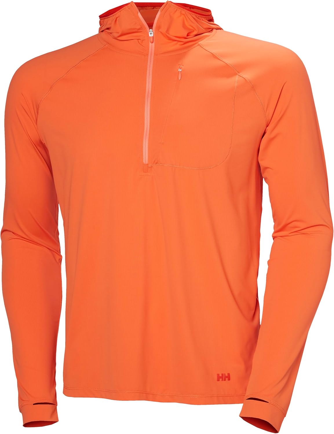 

Толстовка Helly-Hansen Shine Solen 1/2 Zip Hoodie мужская - легкая, дышащая, с защитой от ультрафиолета Helly Hansen, 304 Bonfire