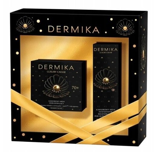 

Подарочный набор косметики, 2 шт. Dermika Luxury Caviar 70+