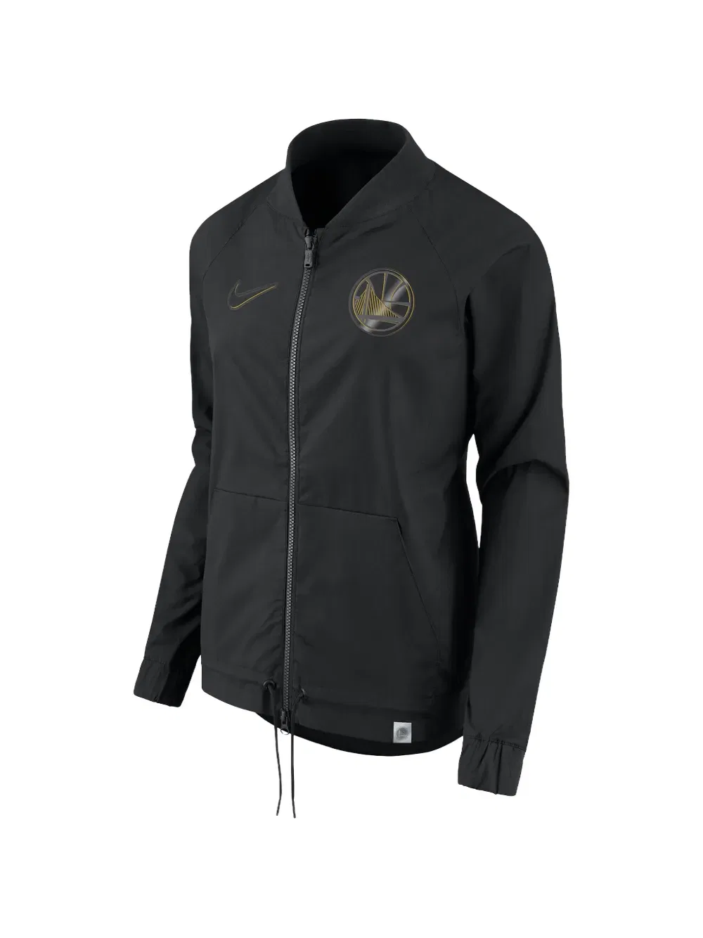 Куртка-Бомбер NBA Golden State Warriors Nike, черный