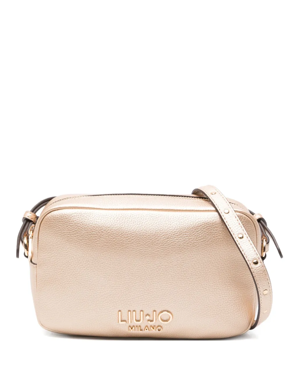 

Маленькая сумка через плечо с логотипом Liu Jo, золотистый