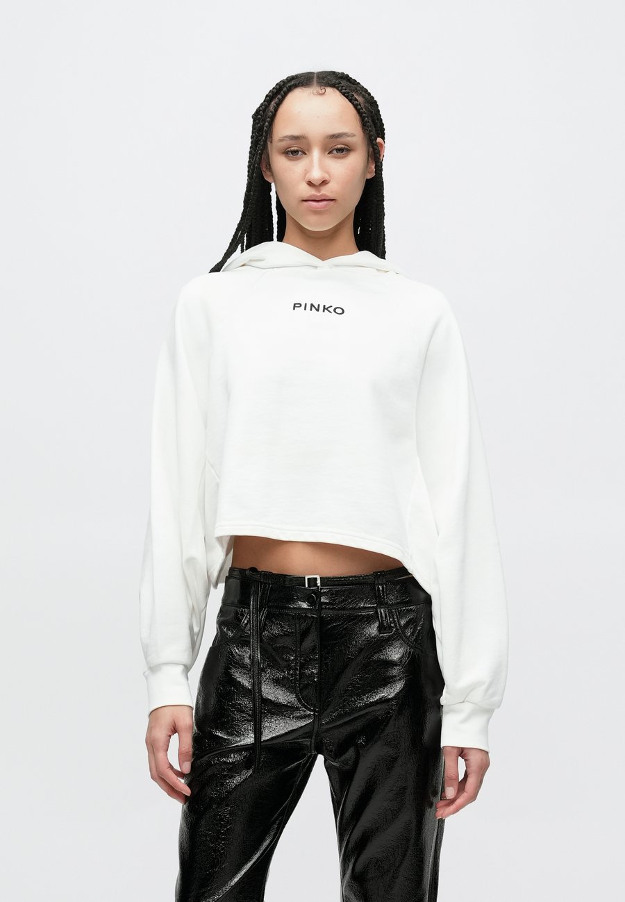 

Худи Pinko MEDIOCRE FELPA LOGO, Bianco Latte Di Cocco/White
